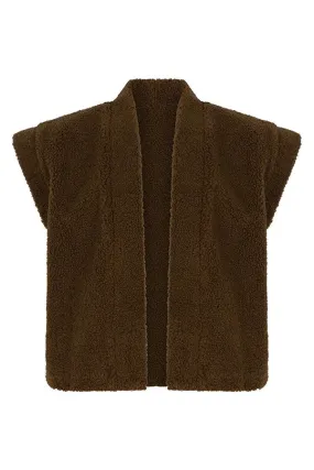 Gilet Gaia - Bruin