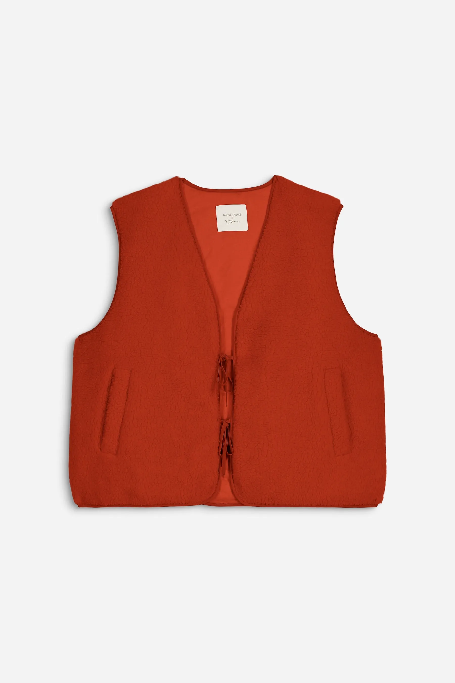 Gilet sans manche Manarola orange