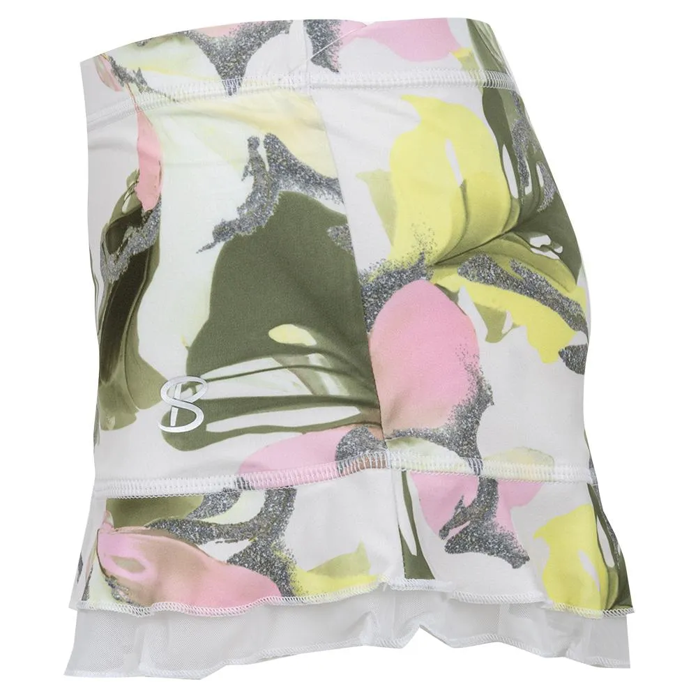 Girls' UV Colors Tennis Skort Lillies