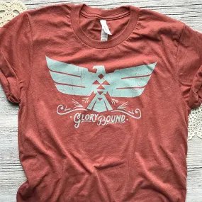 Glory Bound Tribal Bird Triblend Tee / T Shirt