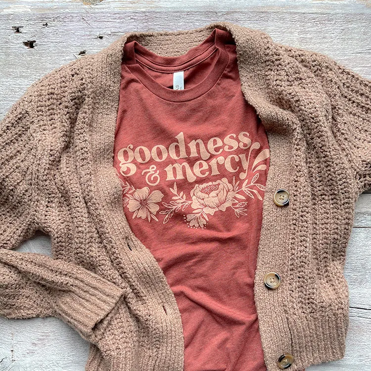 Goodness & Mercy Triblend Tee / T shirt