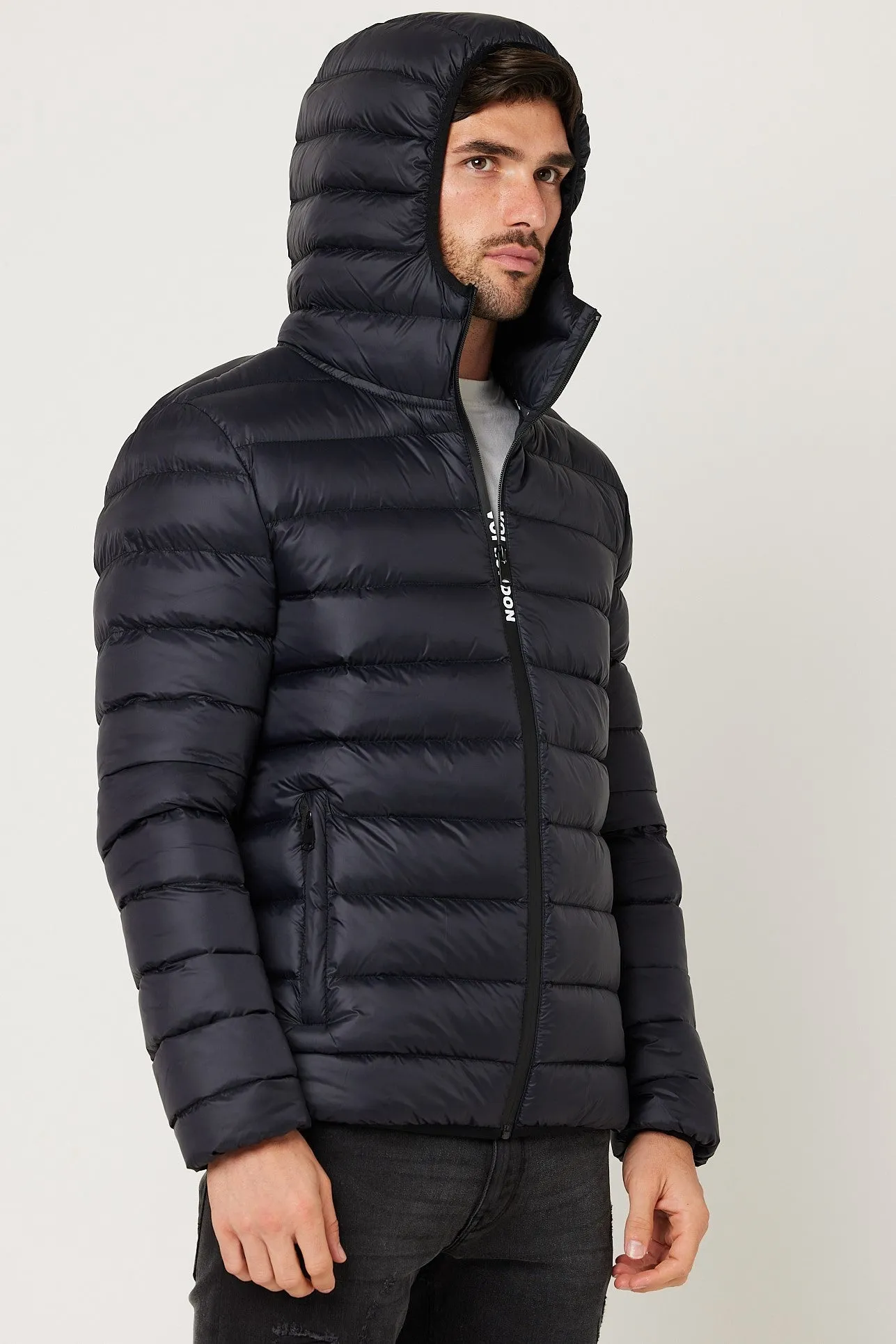 Holford Puffer Jacket - Black