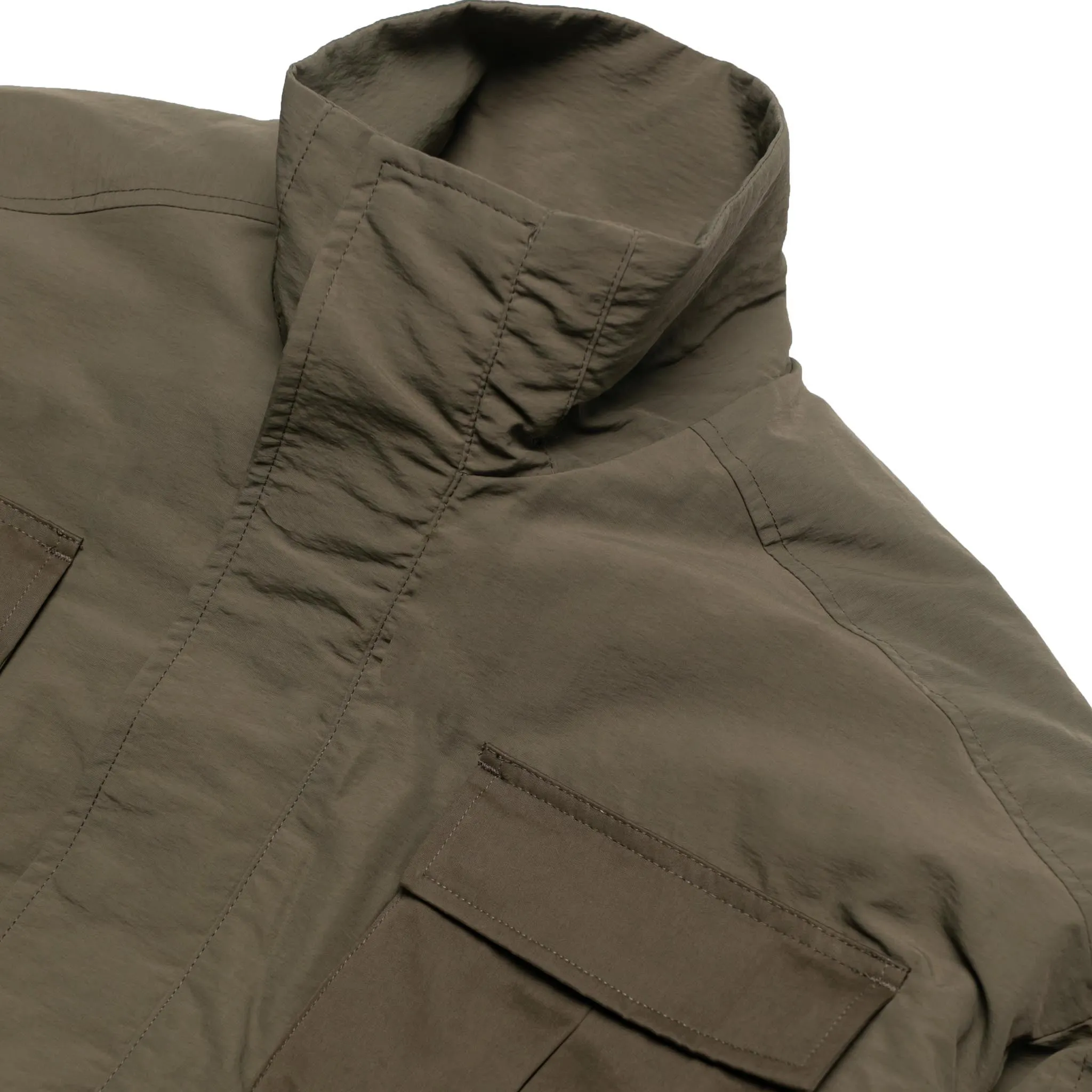 HOMME  Cargo Pocket Bomber Jacket Army