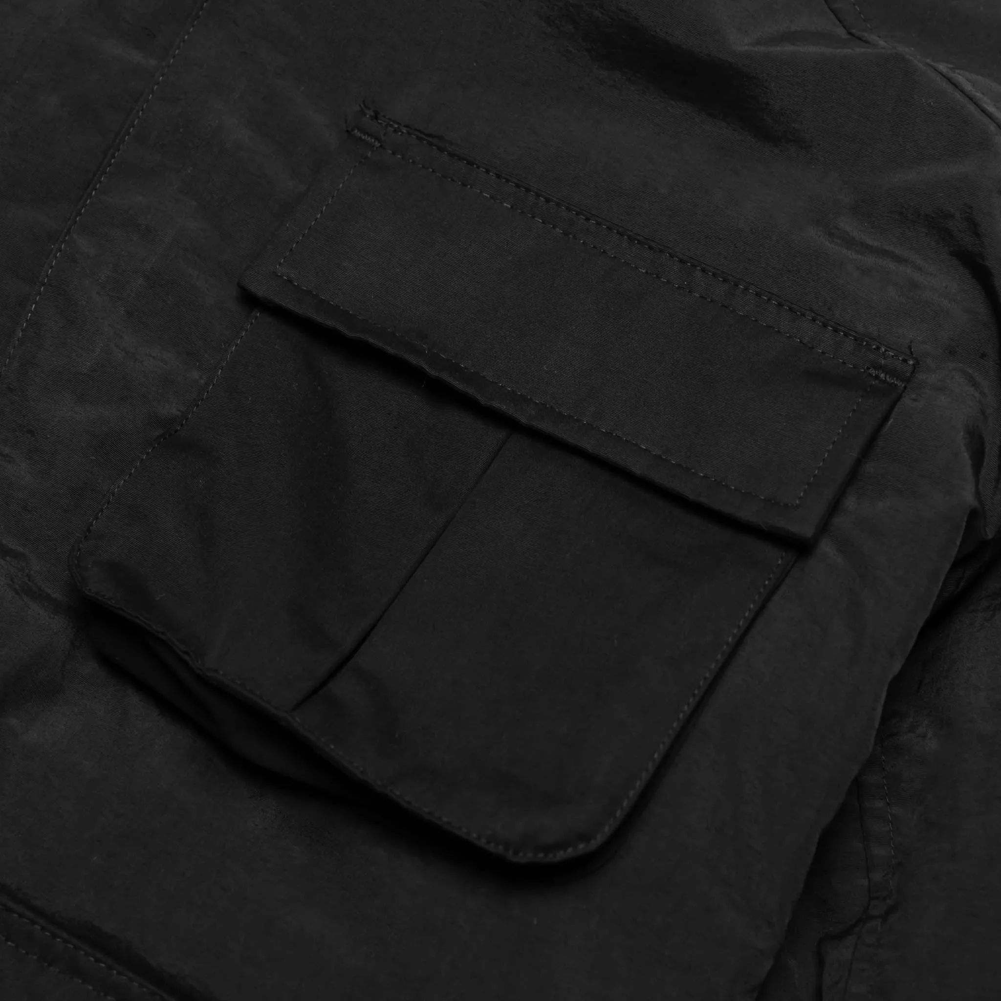 HOMME  Cargo Pocket Bomber Jacket Black