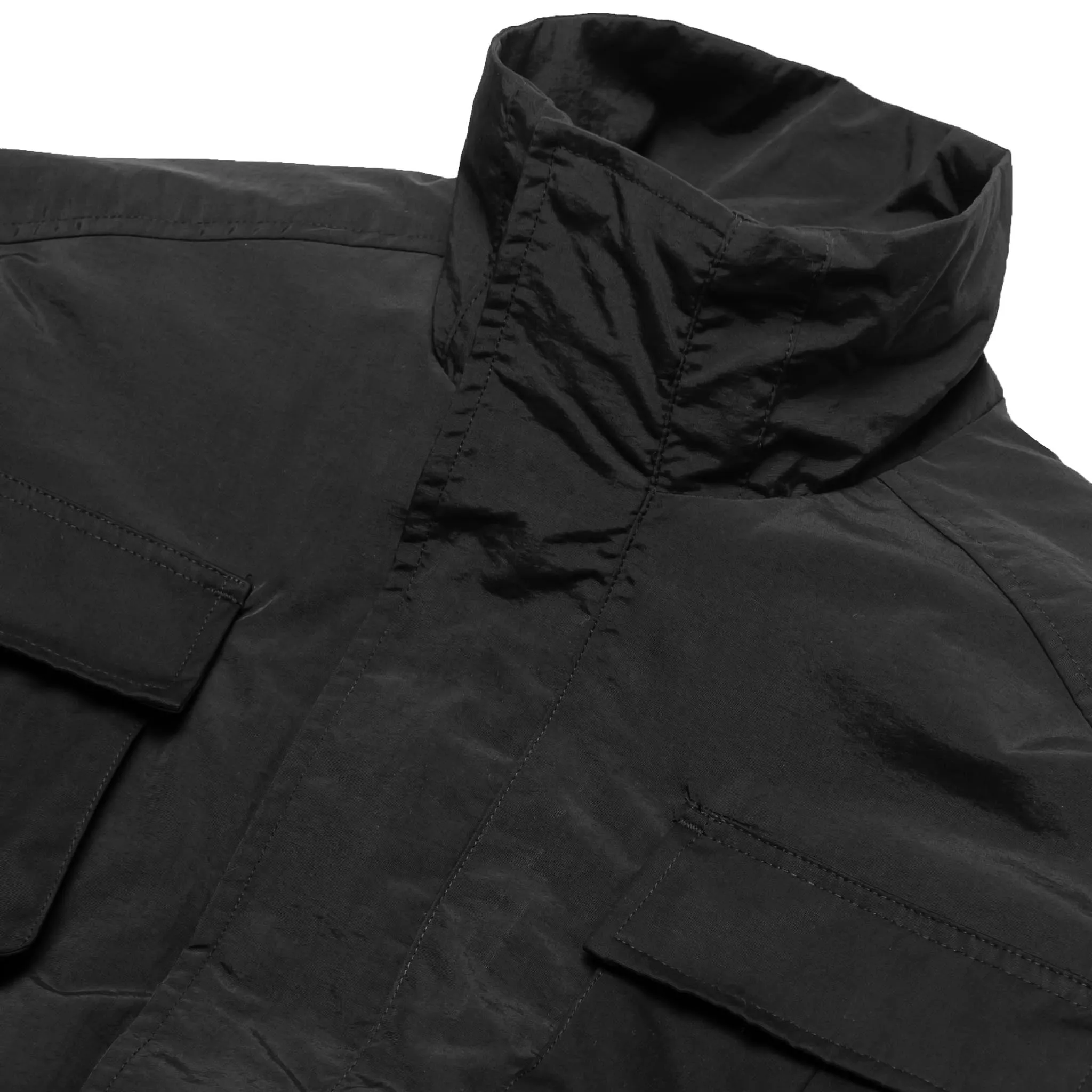 HOMME  Cargo Pocket Bomber Jacket Black