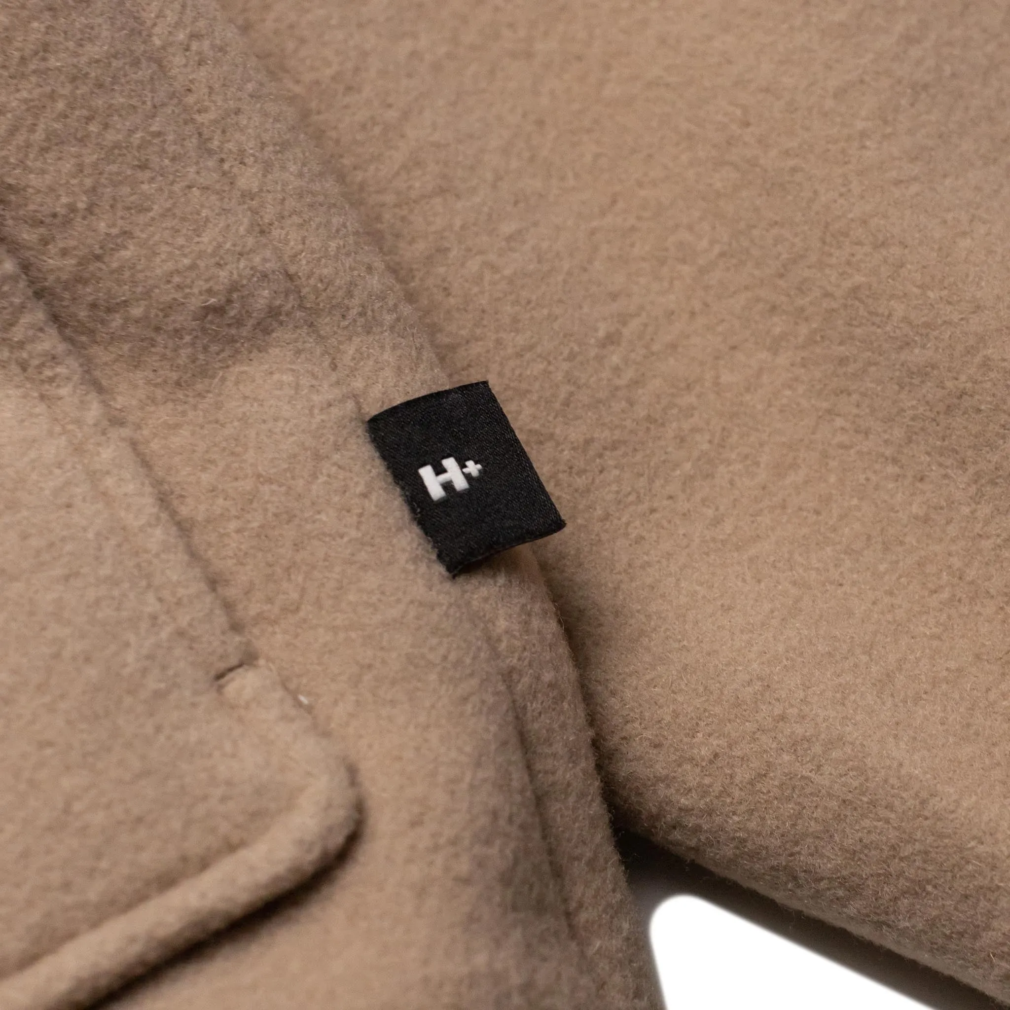 HOMME  Cropped Wool Jacket Beige