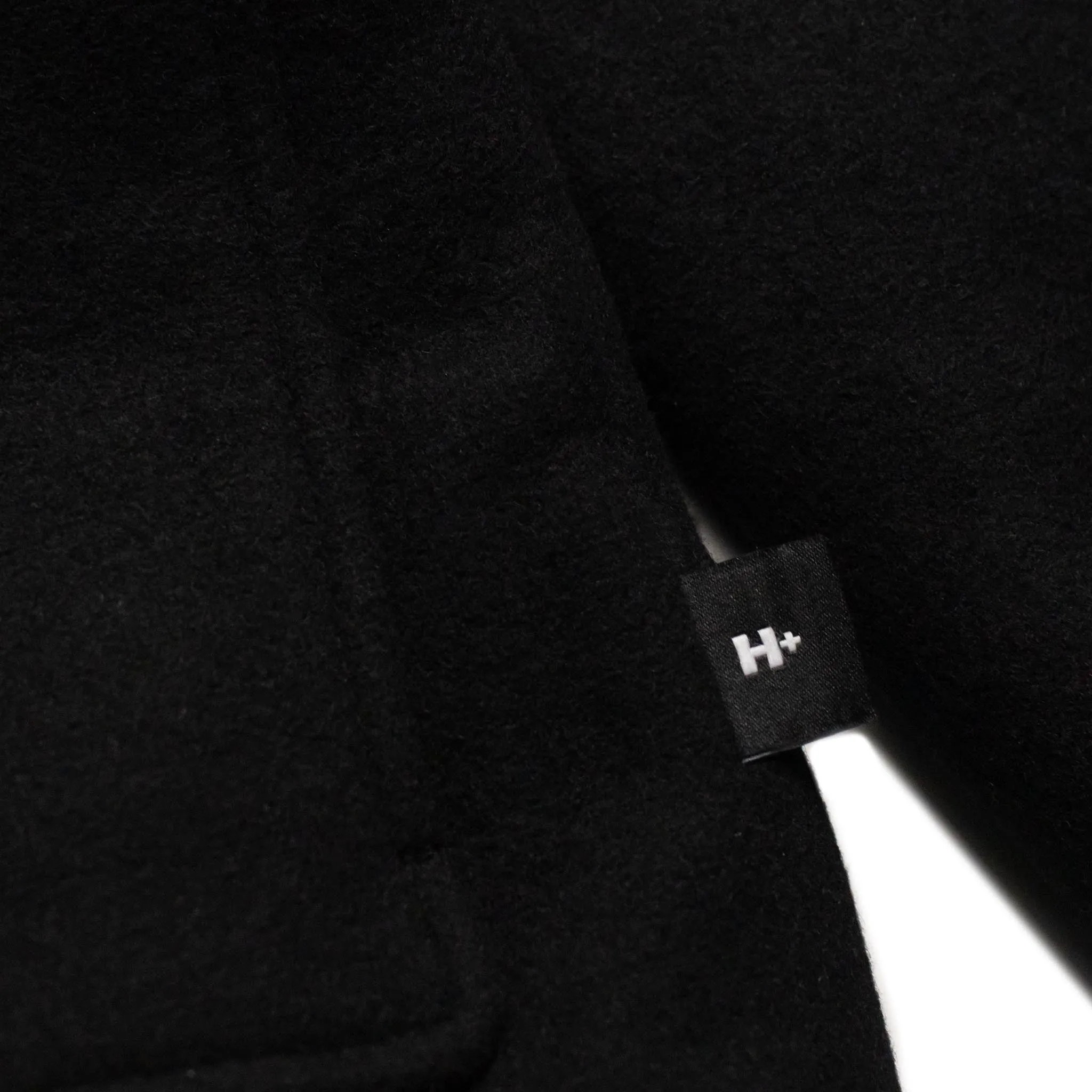 HOMME  Cropped Wool Jacket Black