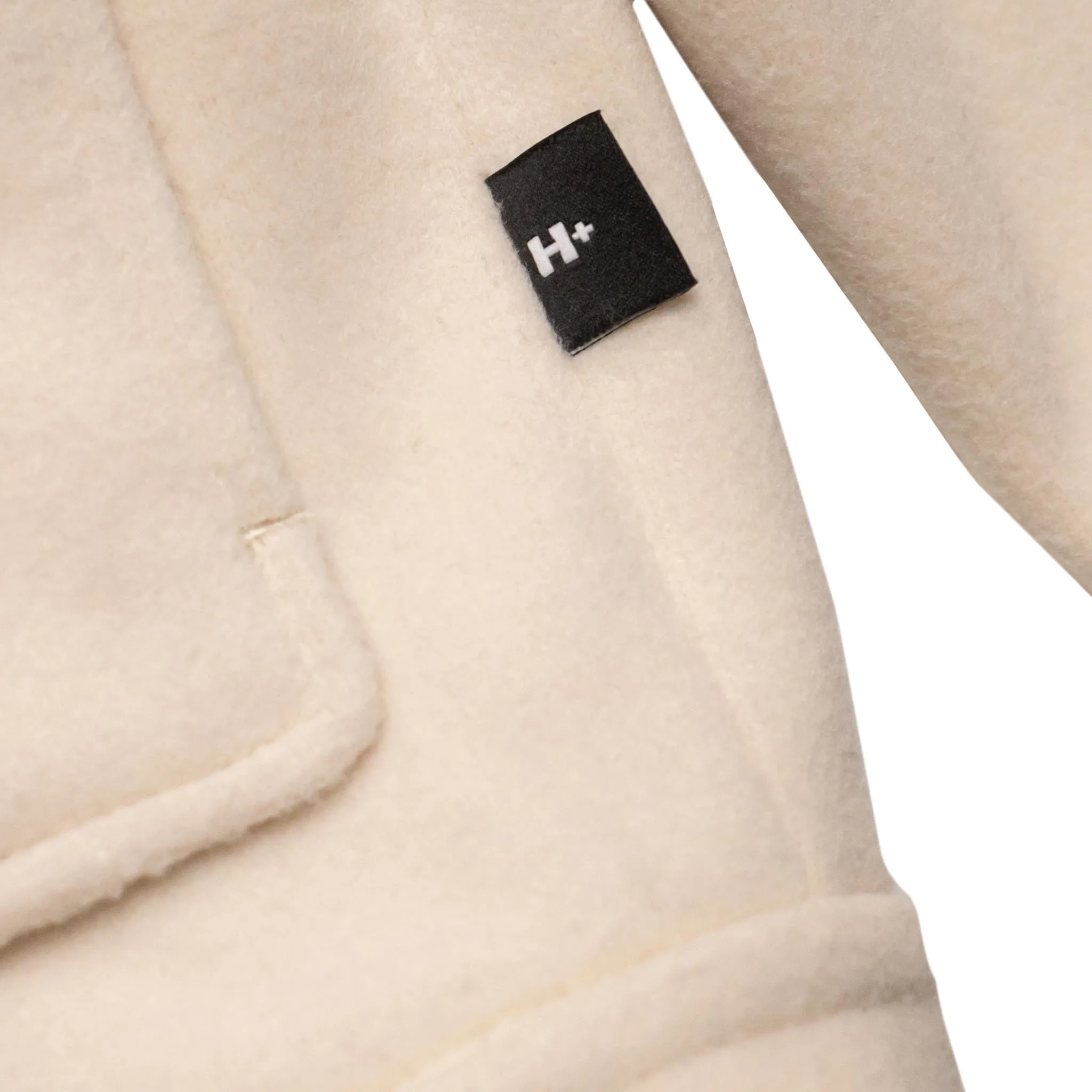 HOMME  Cropped Wool Jacket Sand