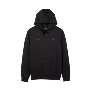 Hoodie Fox Mens Wordmark Fleece - Black