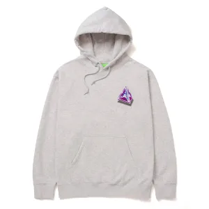 HUF TESSERACT TT PULLOVER HOOD ATHLETIC HEATHER