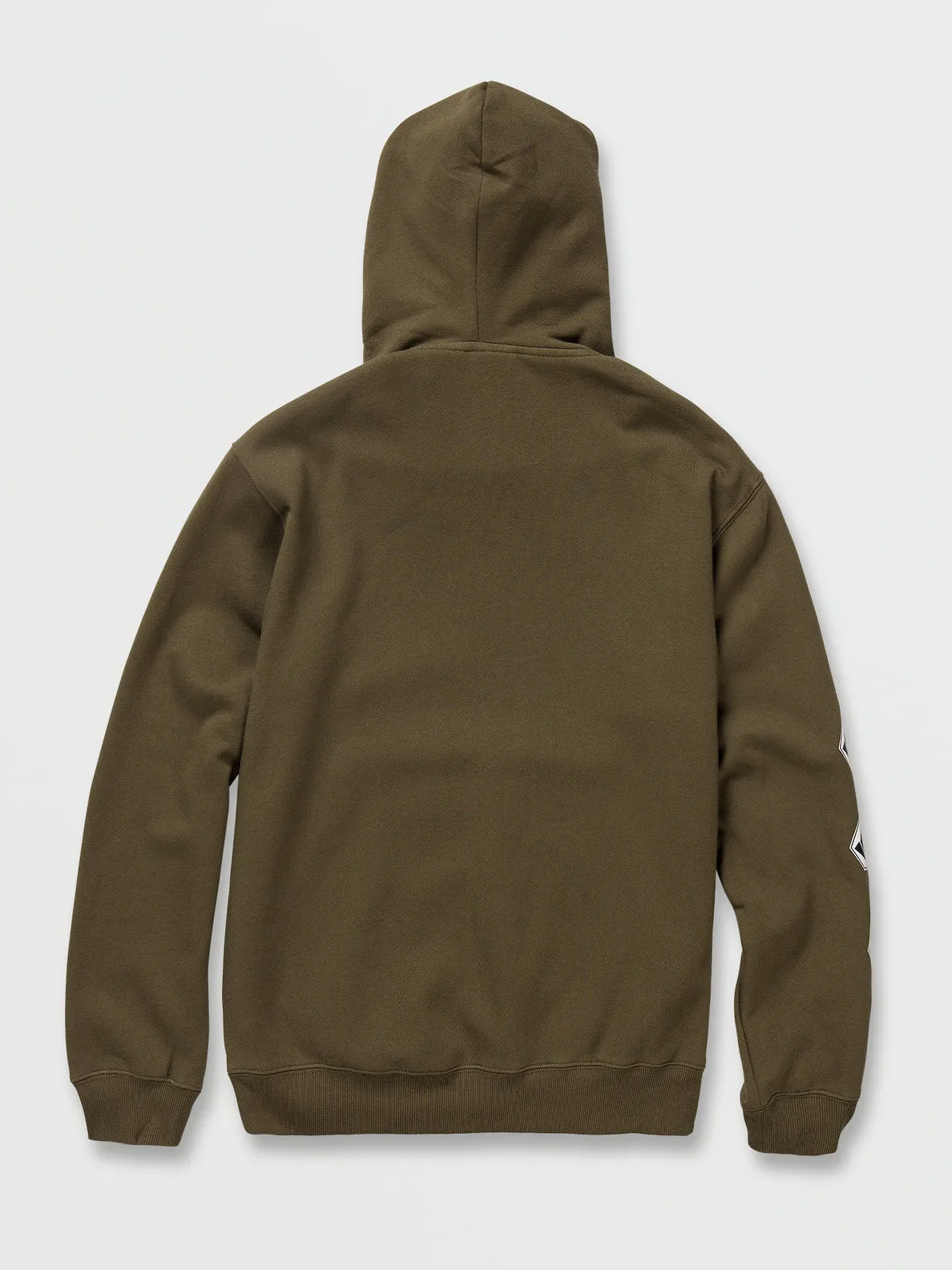 ICONIC STONE PULLOVER HOODIE - MILITARY