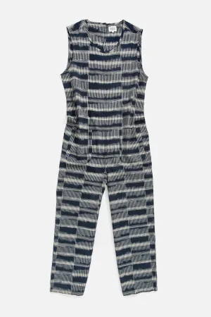 Kay Jumpsuit / Ikat Plaid