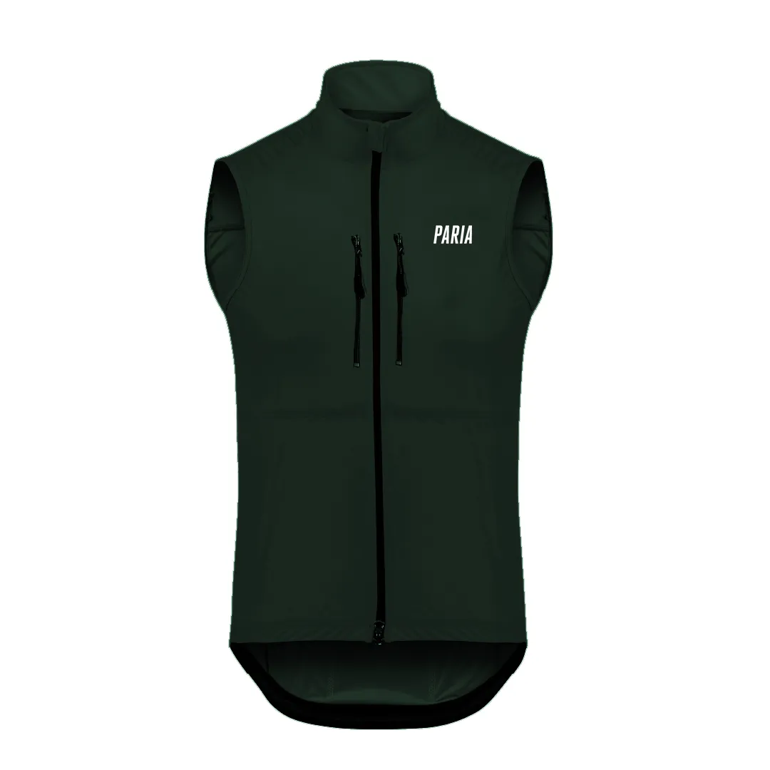 Khaki Green Cycling Gilet