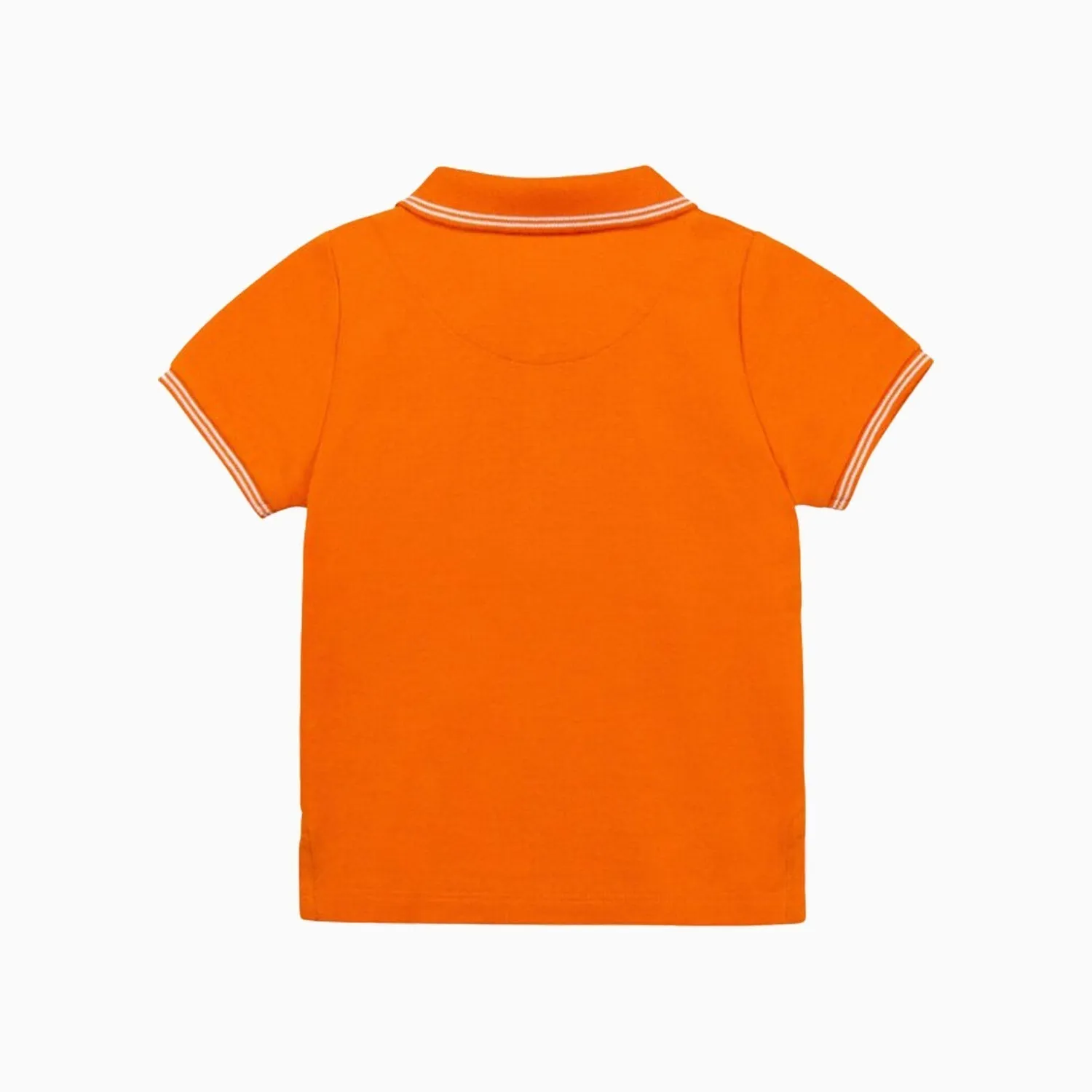 Kid's Boss Logo Badge Polo Shirt