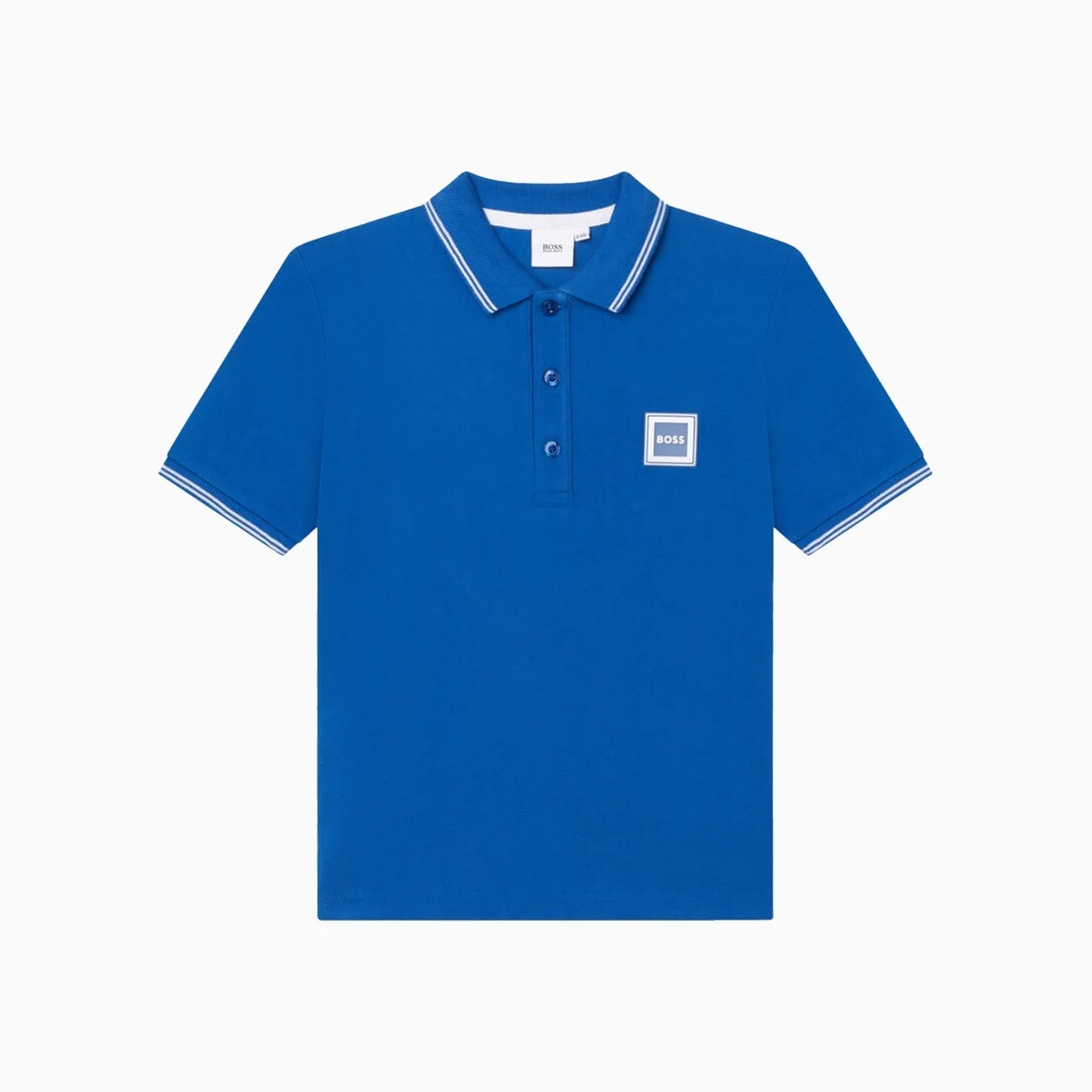 Kid's Pique Short Sleeve Polo Shirt