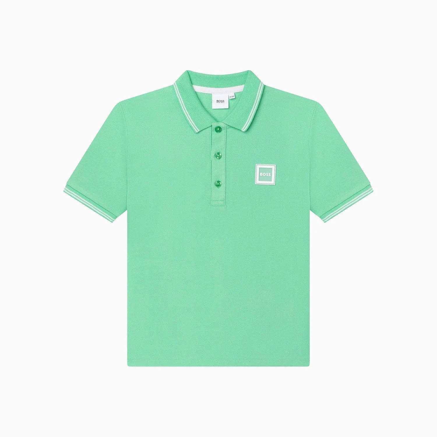 Kid's Pique Short Sleeve Polo Shirt