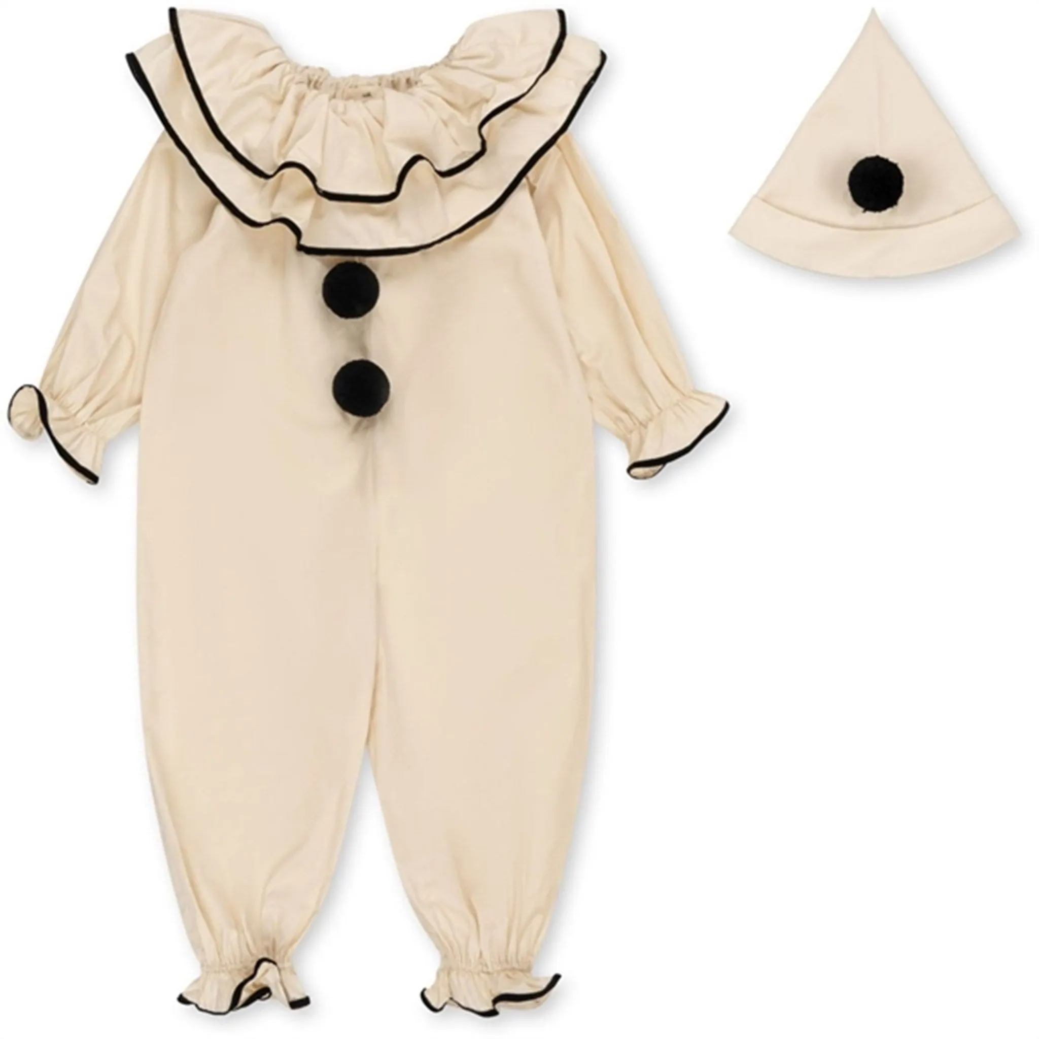 Konges Sløjd Creme Clown Jumpsuit