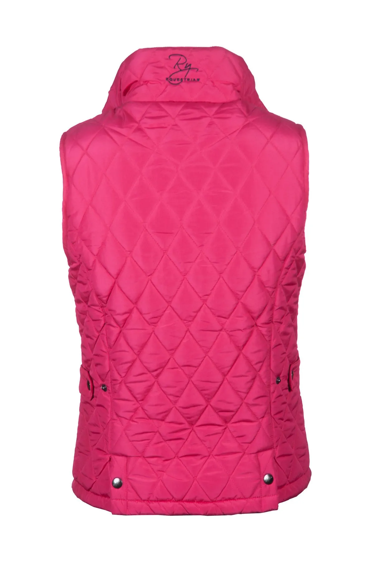 Ladies Soft Quilted Biker Babe Gilet