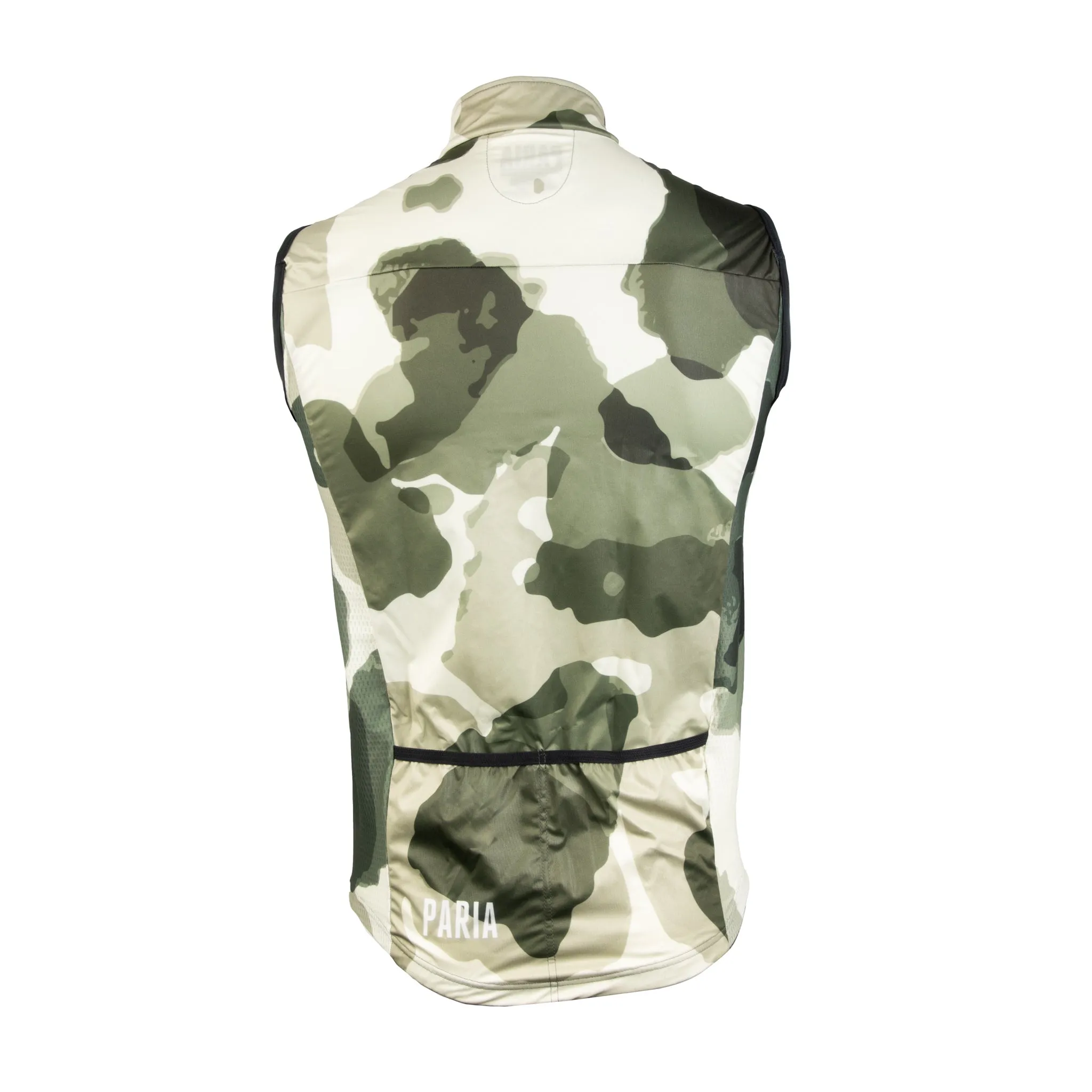 Lamb Camo Print Cycling Gilet