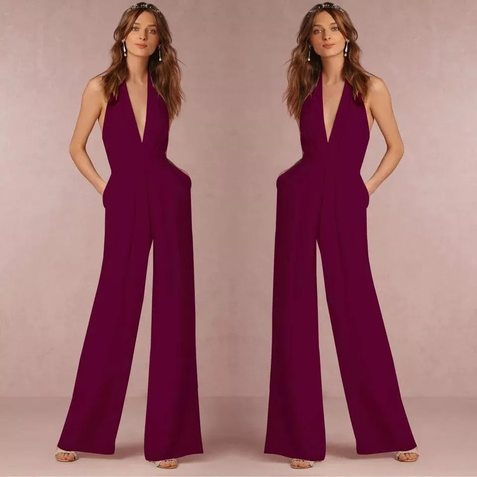 Laurie Halter Neck Jumpsuit