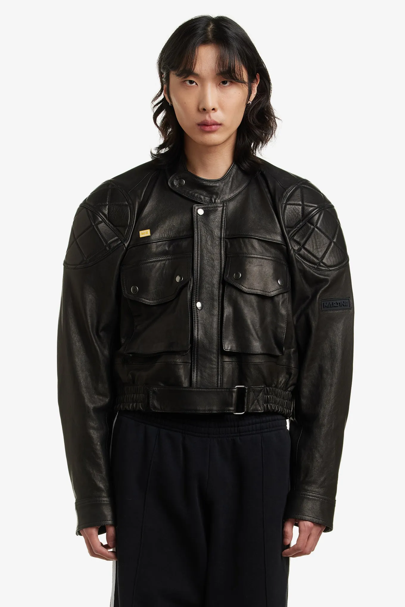 LEATHER RIDER JACKET