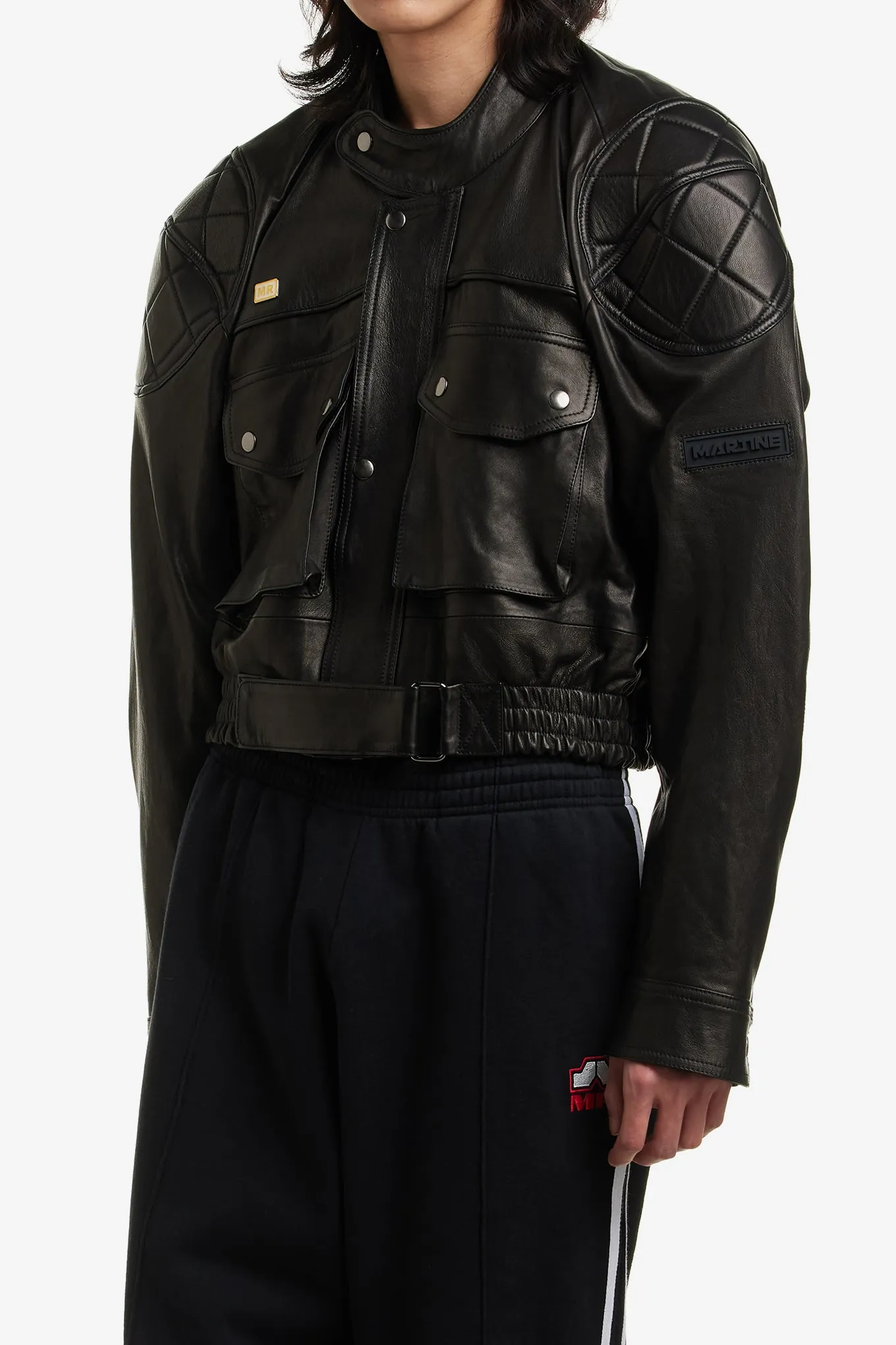 LEATHER RIDER JACKET