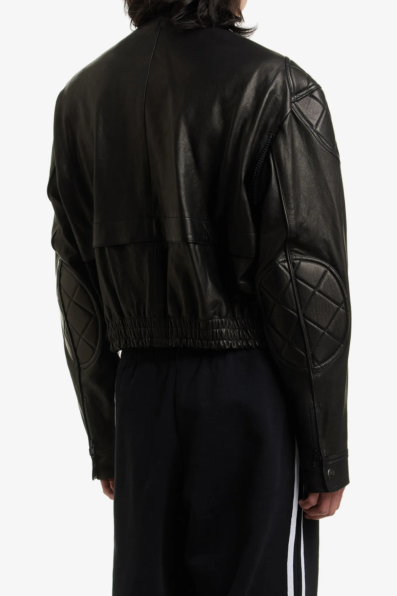 LEATHER RIDER JACKET