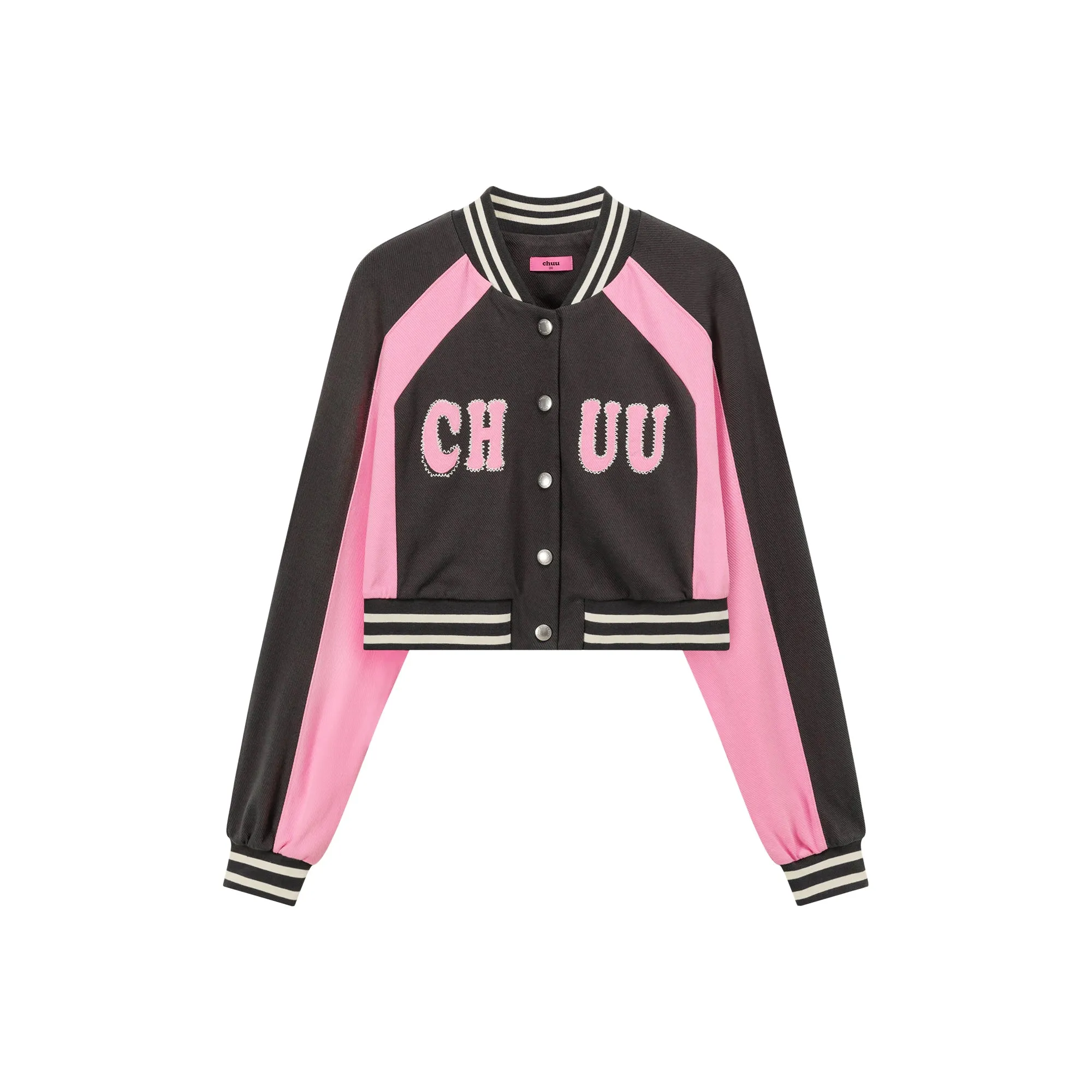 Logo Varsity Cropped Jacket