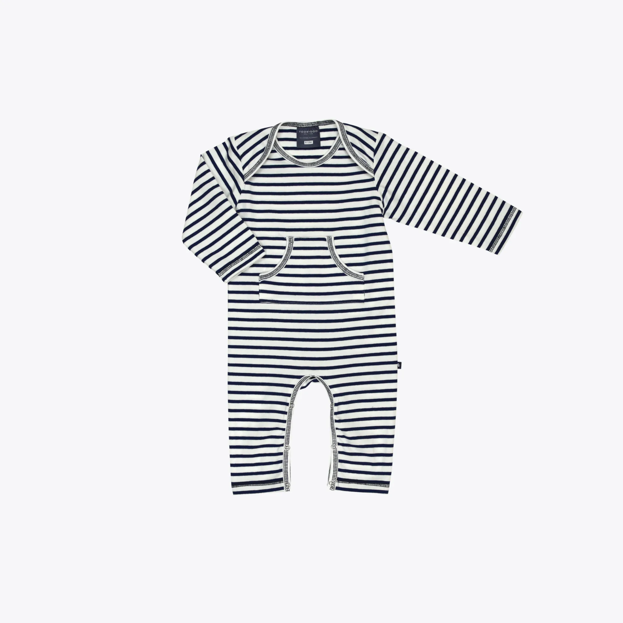 London | Navy Stripe