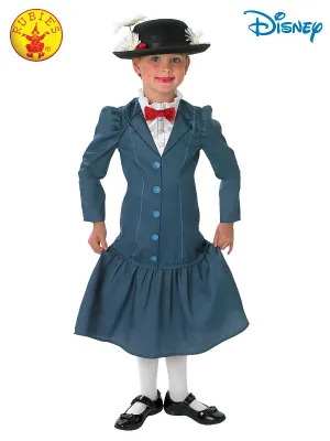 MARY POPPINS DELUXE COSTUME, CHILD