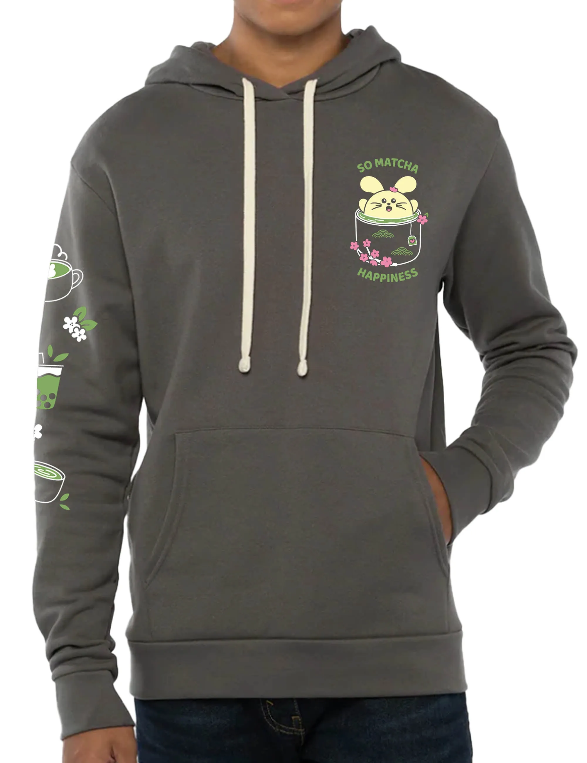 Matcha Happiness Pullover Hoodie