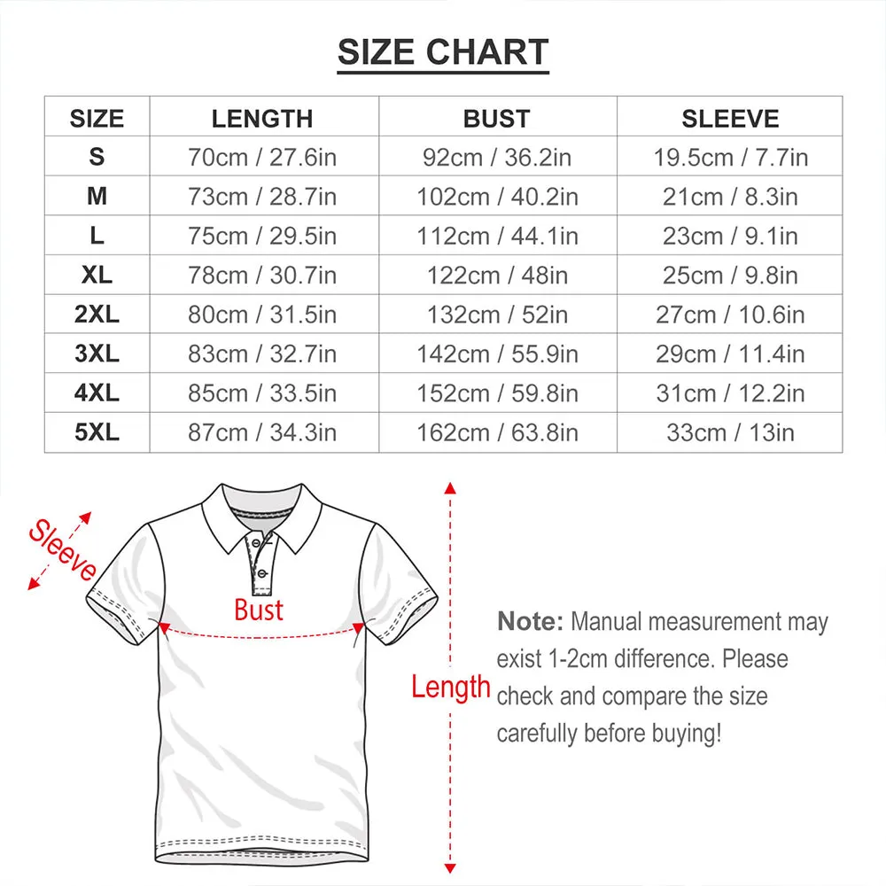 Men's Custom Face Christmas Neon Polo Shirt Personalised Short Sleeve Golf Shirts Gift