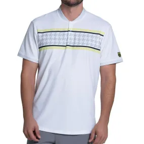 Men`s Strike Short Sleeve Tennis Henley Kiwi