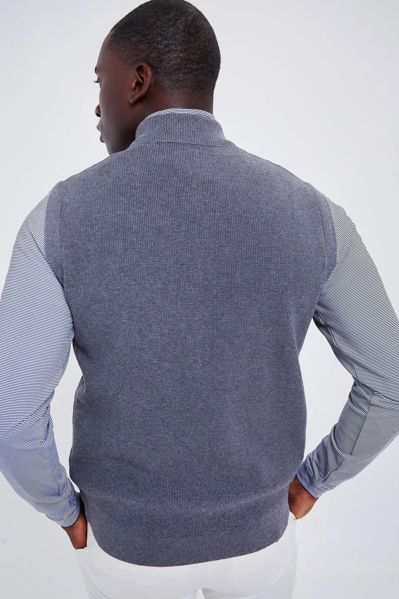 Mid Gray Essential Gilet