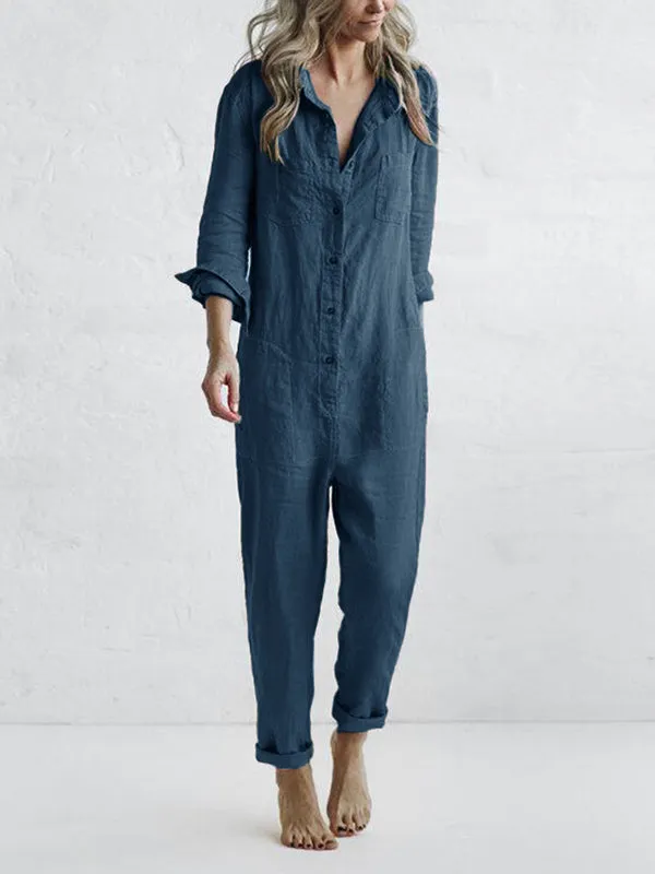 Mila | Comfortable jumpsuit with full sleeves 