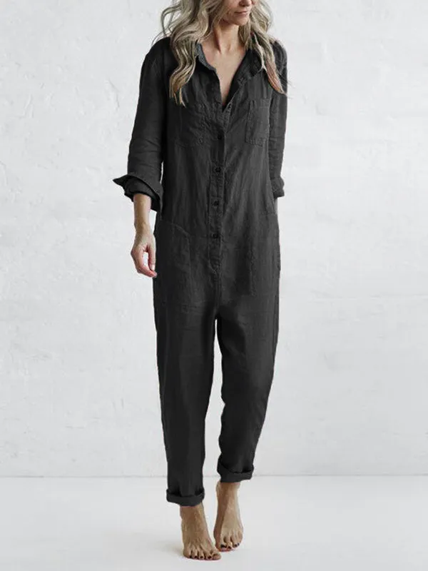 Mila | Comfortable jumpsuit with full sleeves 