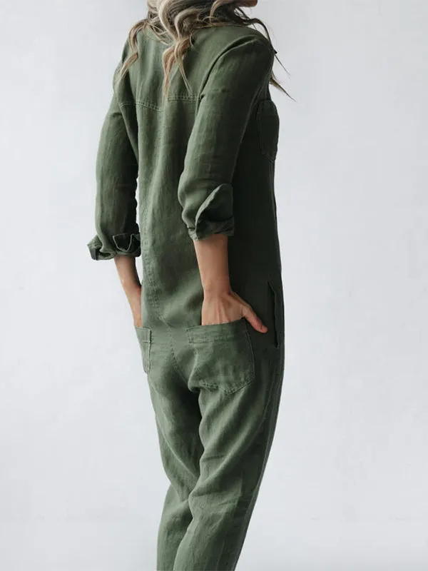 Mila | Comfortable jumpsuit with full sleeves 