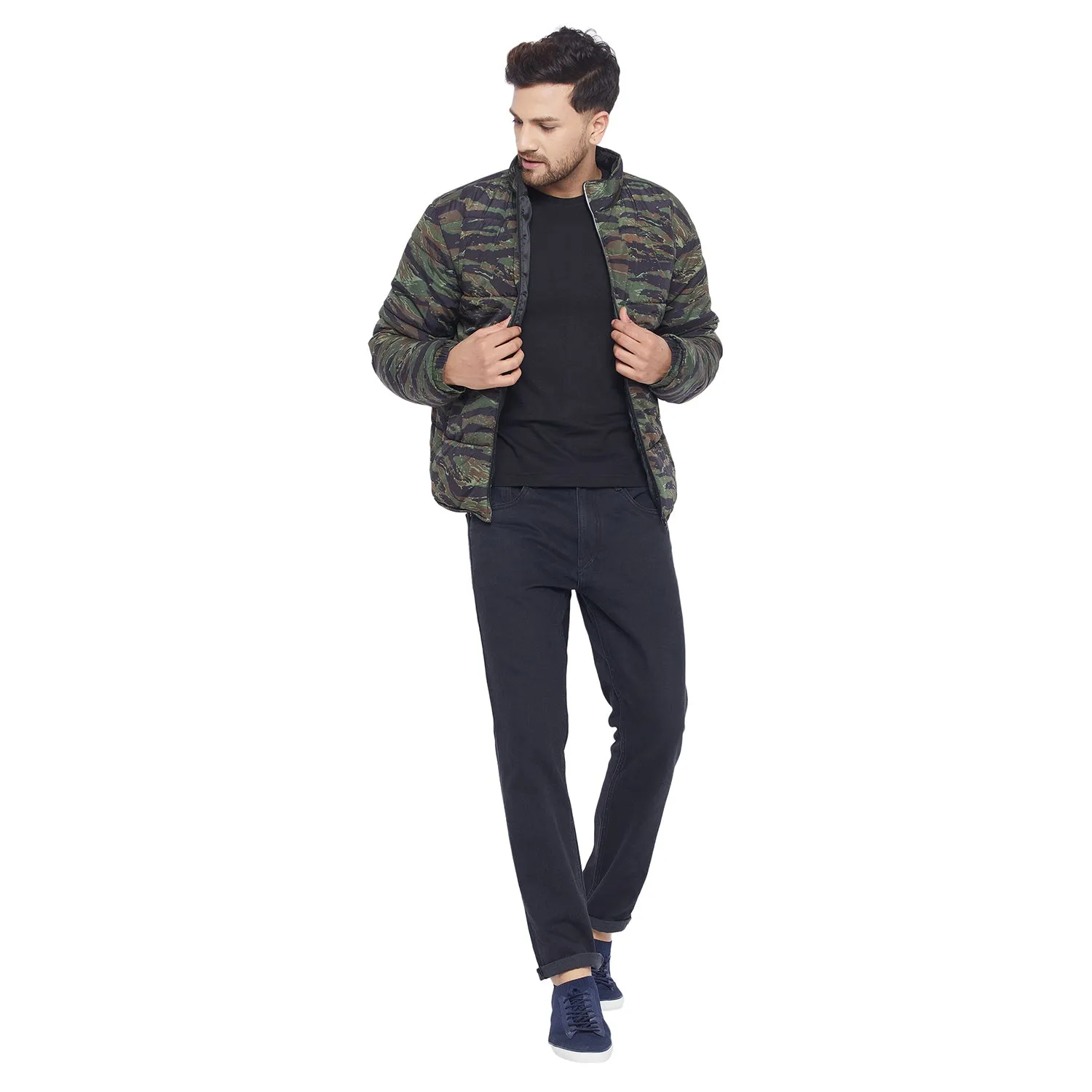 Modern Camo Quilted Jacket