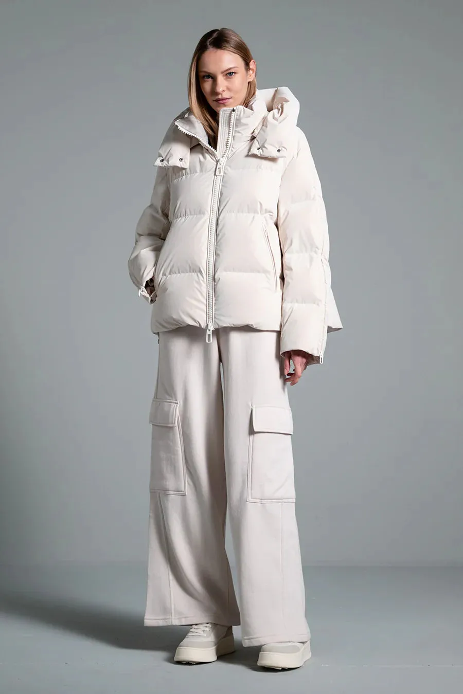 Naoko Down Jacket - White