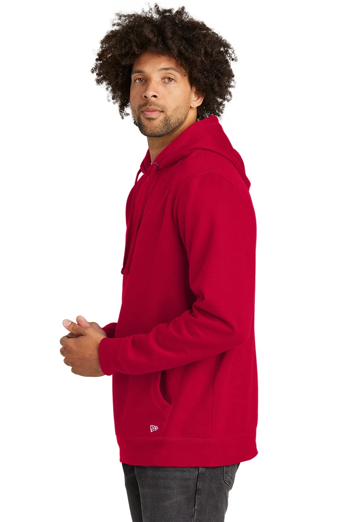 New Era Comeback Fleece Customized Hoodies, Scarlet