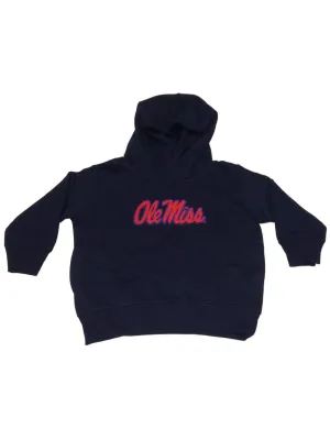 Ole Miss Rebels Two Feet Ahead TODDLER Navy Fleece Hoodie Sweatshirt