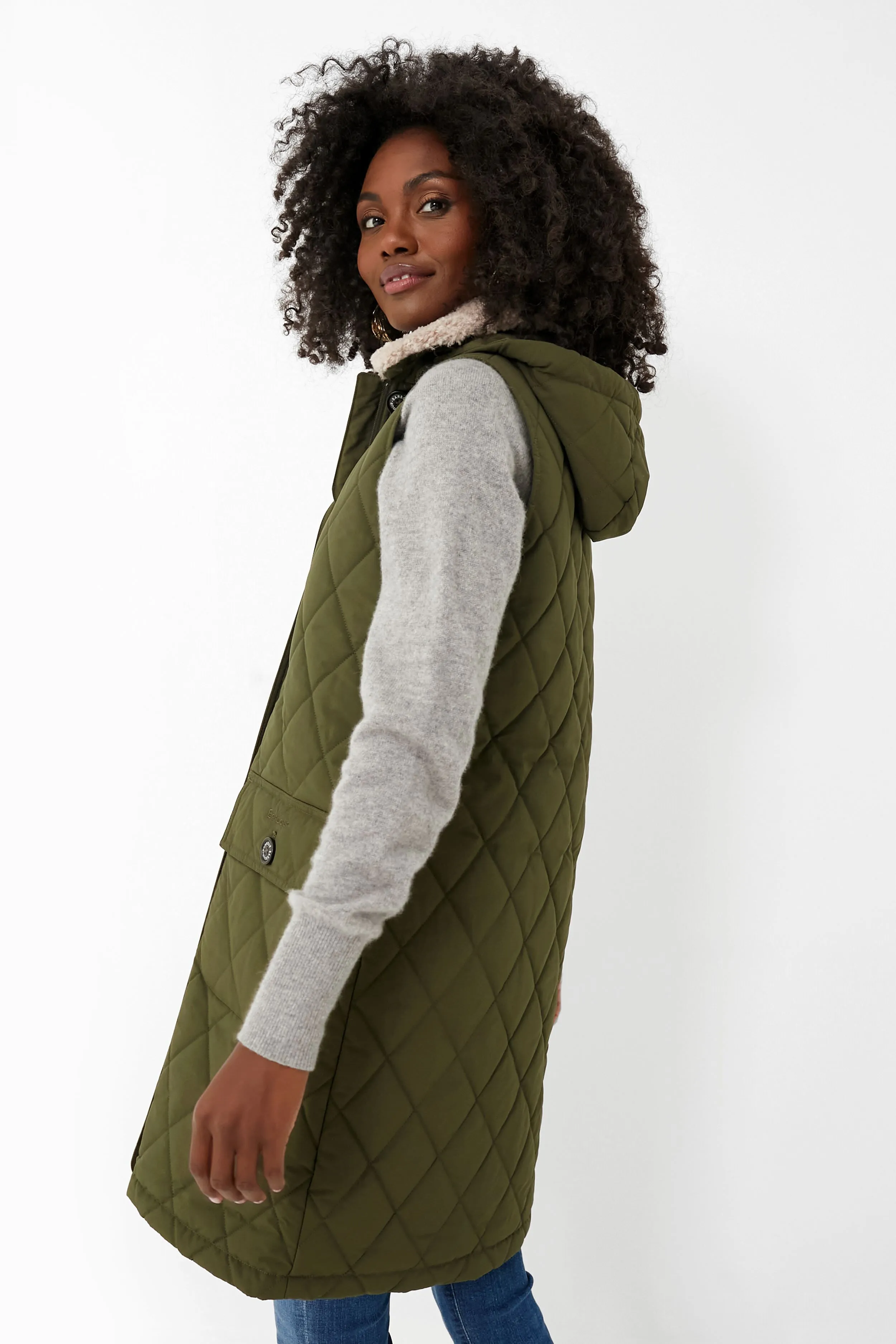 Olive Zander Gilet