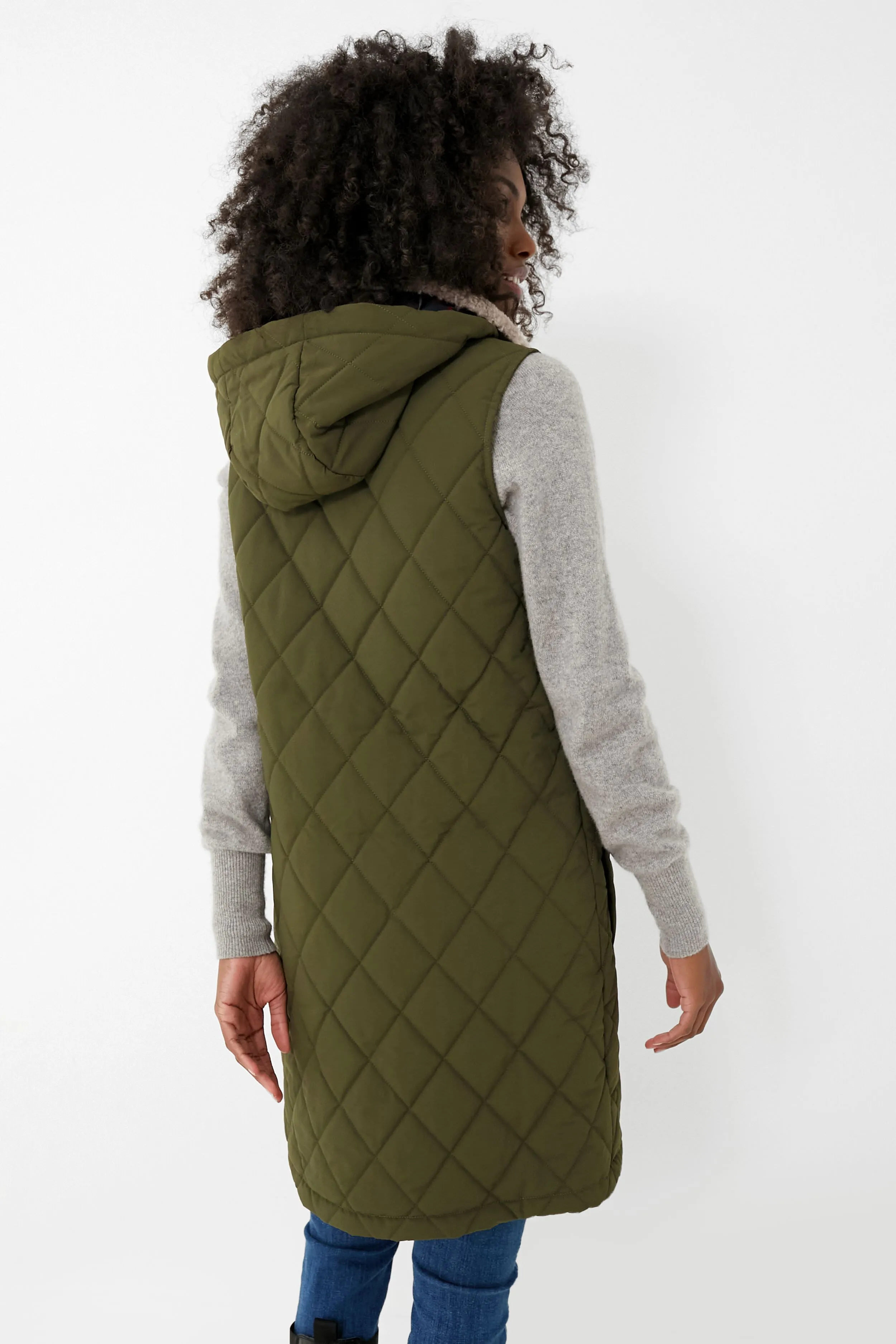 Olive Zander Gilet