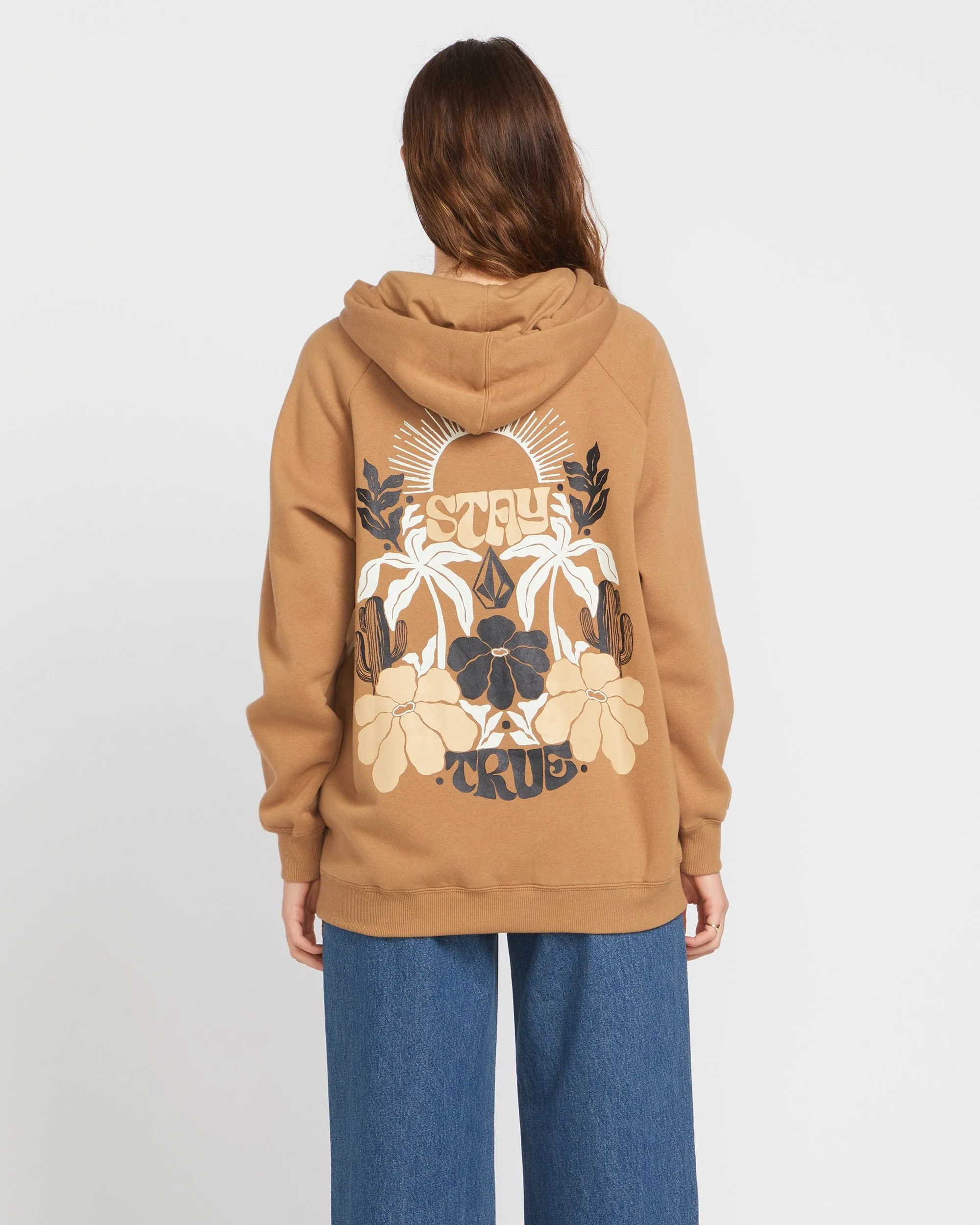 Parrott Paints Pullover Hoodie - Vintage Brown