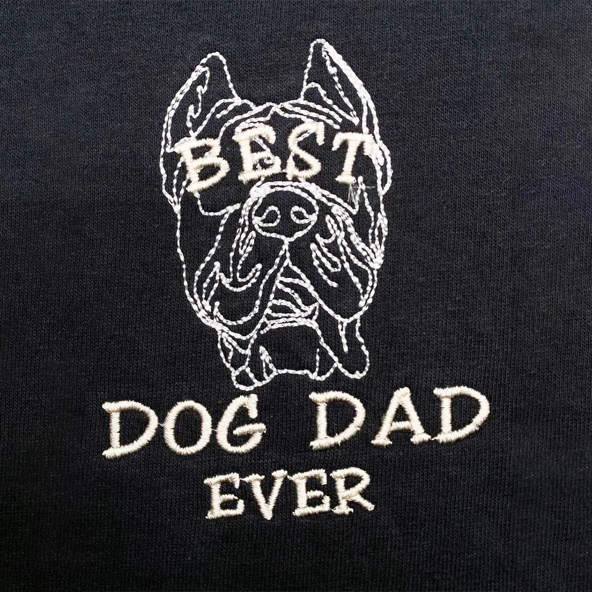 Personalized Best Cane Corso Dog Dad Ever Embroidered Polo Shirt, Custom Polo Shirt with Dog Name, Cane Corso Gifts Dog Lovers