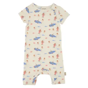 Petit Piao Subwater Jumpsuit Printed