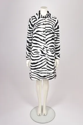 PLEIN SUD 00'S ZEBRA COAT