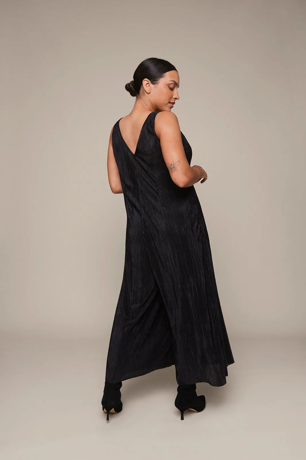 Plissé Jumpsuit (Final Sale)