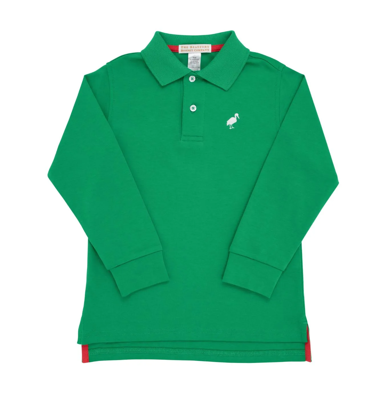 Prim and Proper Polo LS - Kiawah Kelly Green