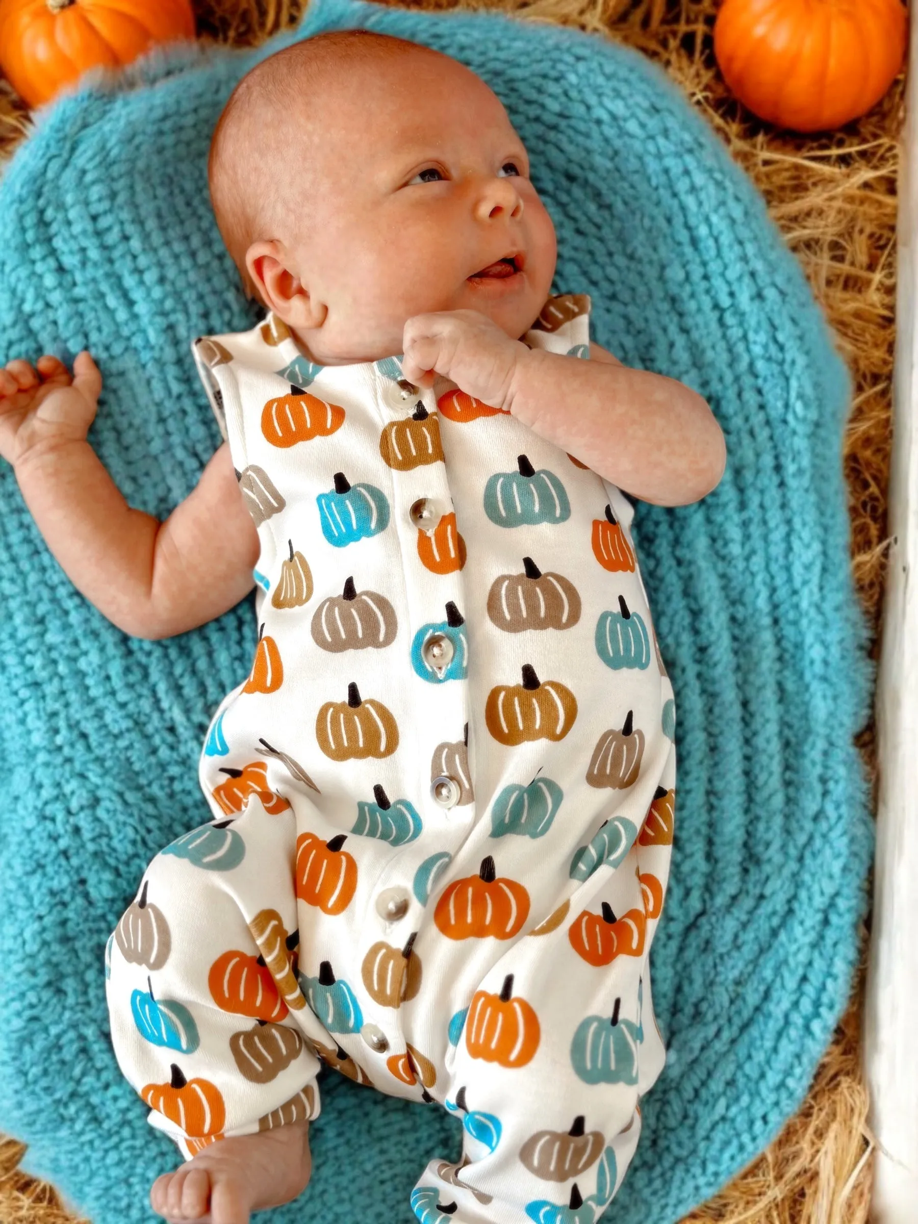 Pumpkin Patch / Organic Bay Jumpsuit